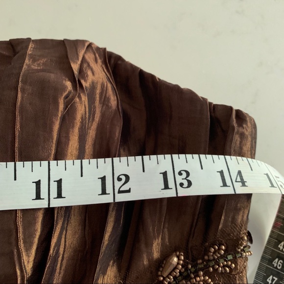 Sue Wong designer strapless cocktail dress - Picture 5 of 8